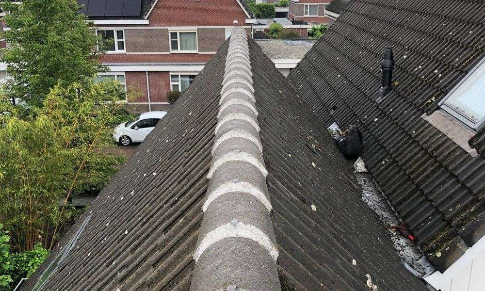Repareren van nokvorsten in Waspik